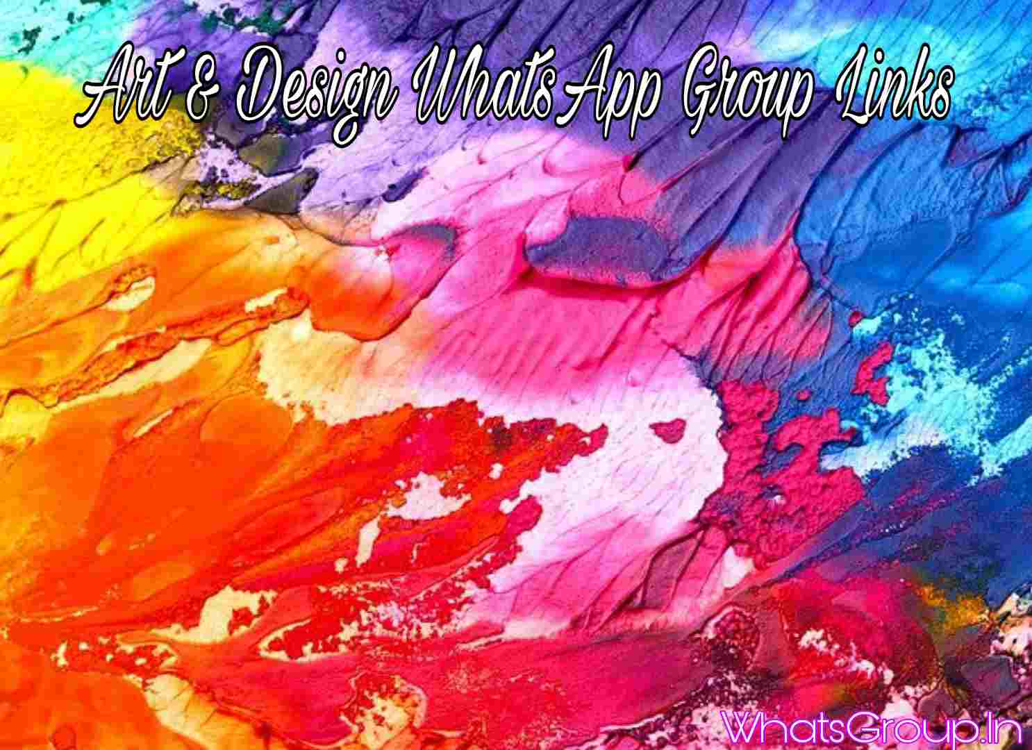 Art & Design WhatsApp Group Links